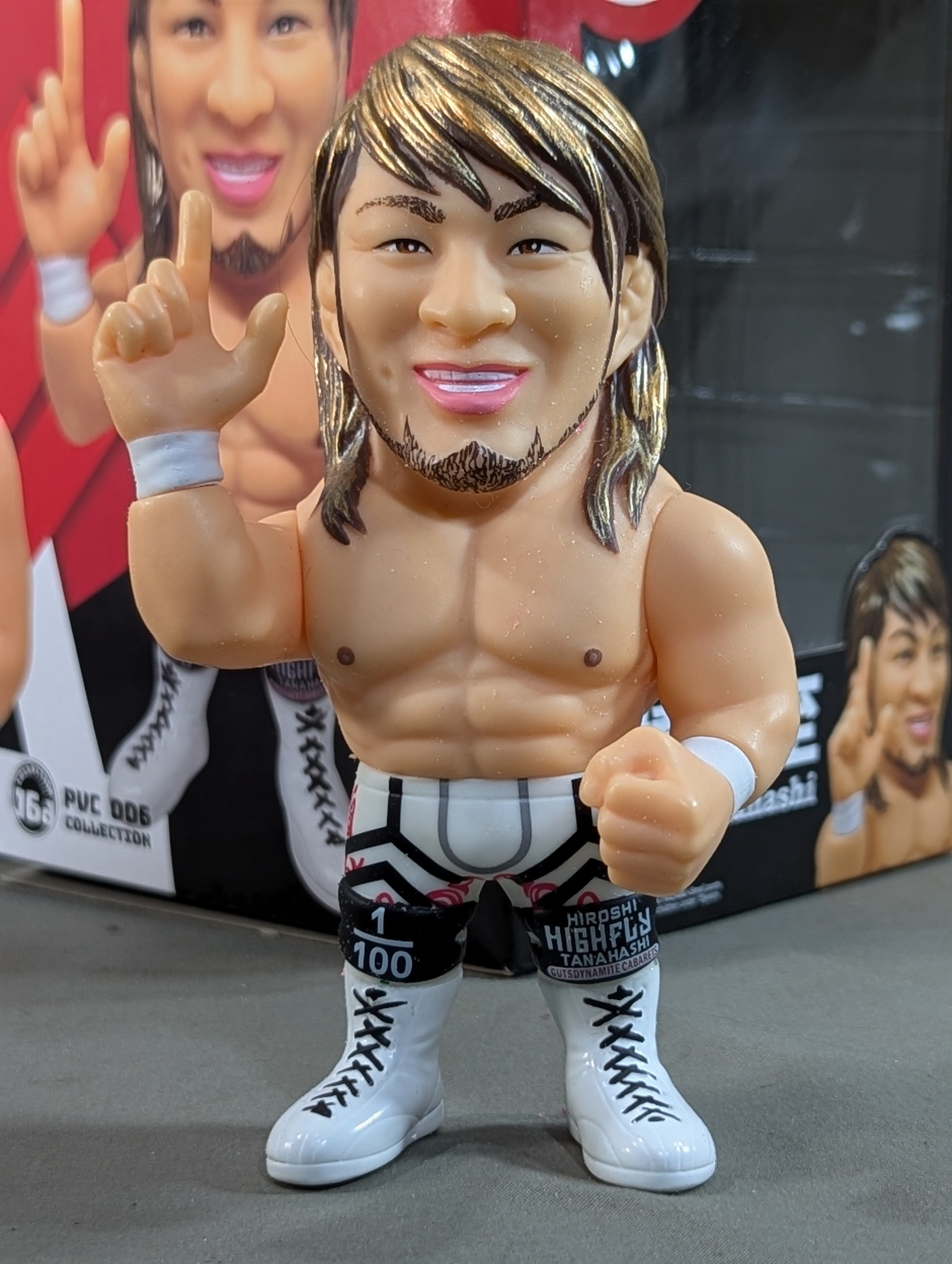 16dソフビコレクション006 新日本プロレス 棚橋弘至 HAOジュウロクホウイ 16dソフビコレクション006 新日本プロレス 棚橋弘至