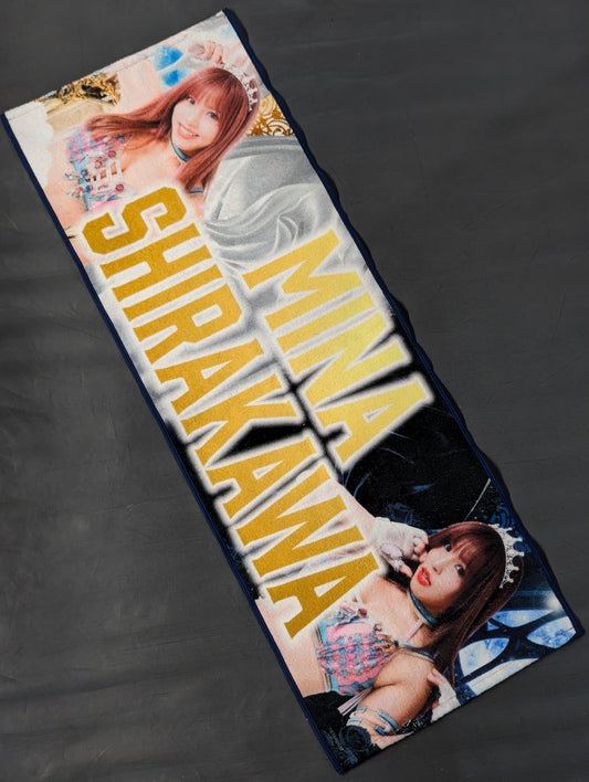 白川未奈 選手応援タオル ALLSTAR GRAND QUEENDOM 2024