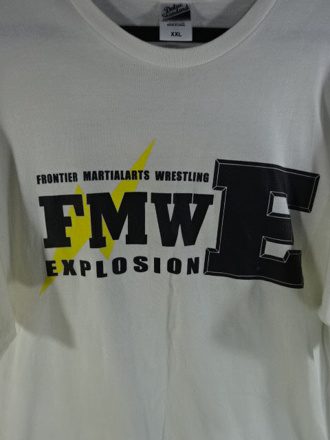 大仁田厚 直筆サイン入り】FMWE ロゴTシャツ①(ホワイト) – 闘道館