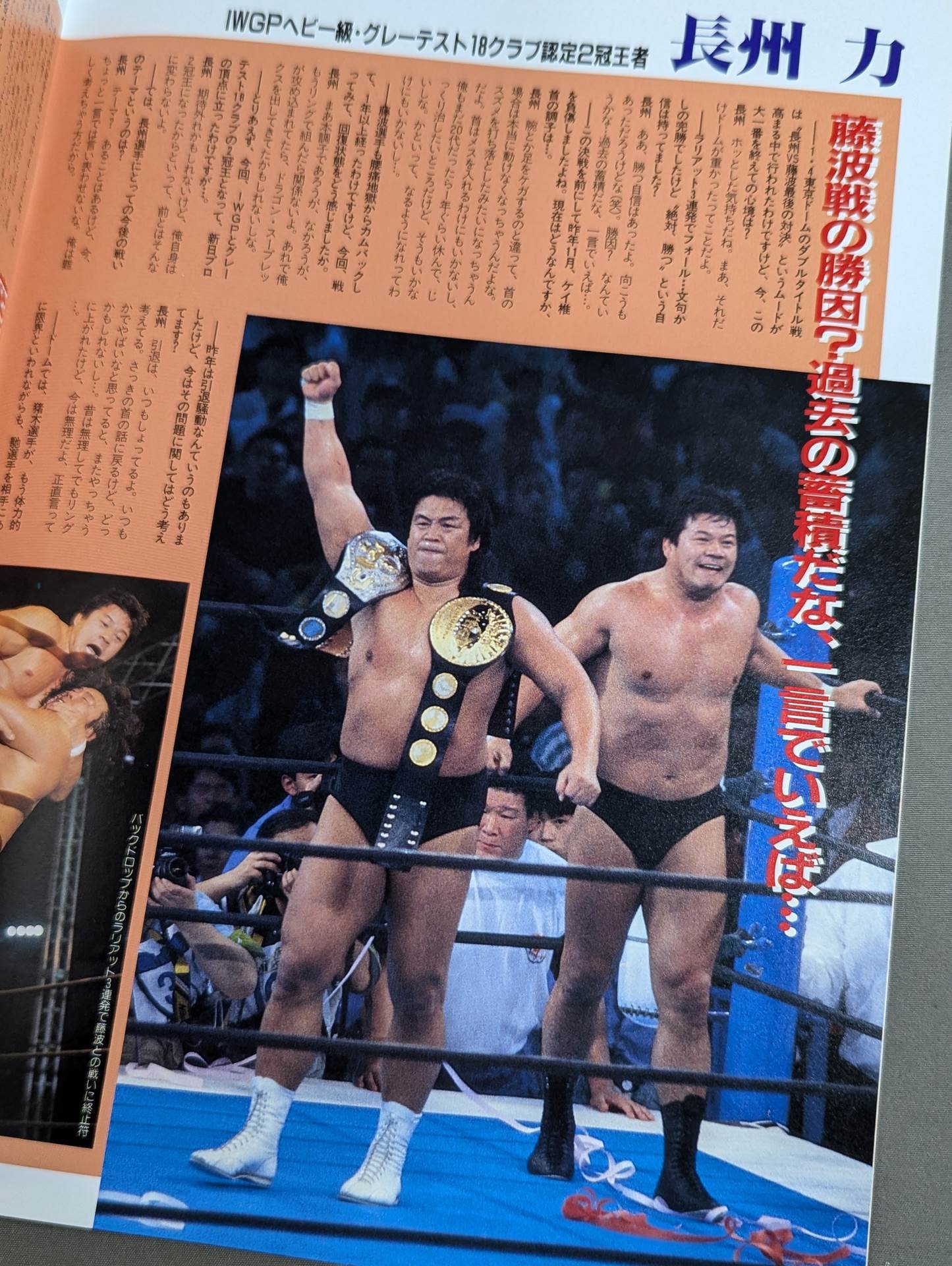 ★小林邦昭vs齋藤彰俊 異種格闘技戦★ 闘魂スペシャル74