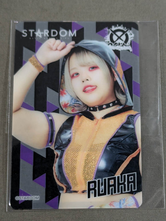 琉悪夏 STARDOM×ウェブポン クリアカード