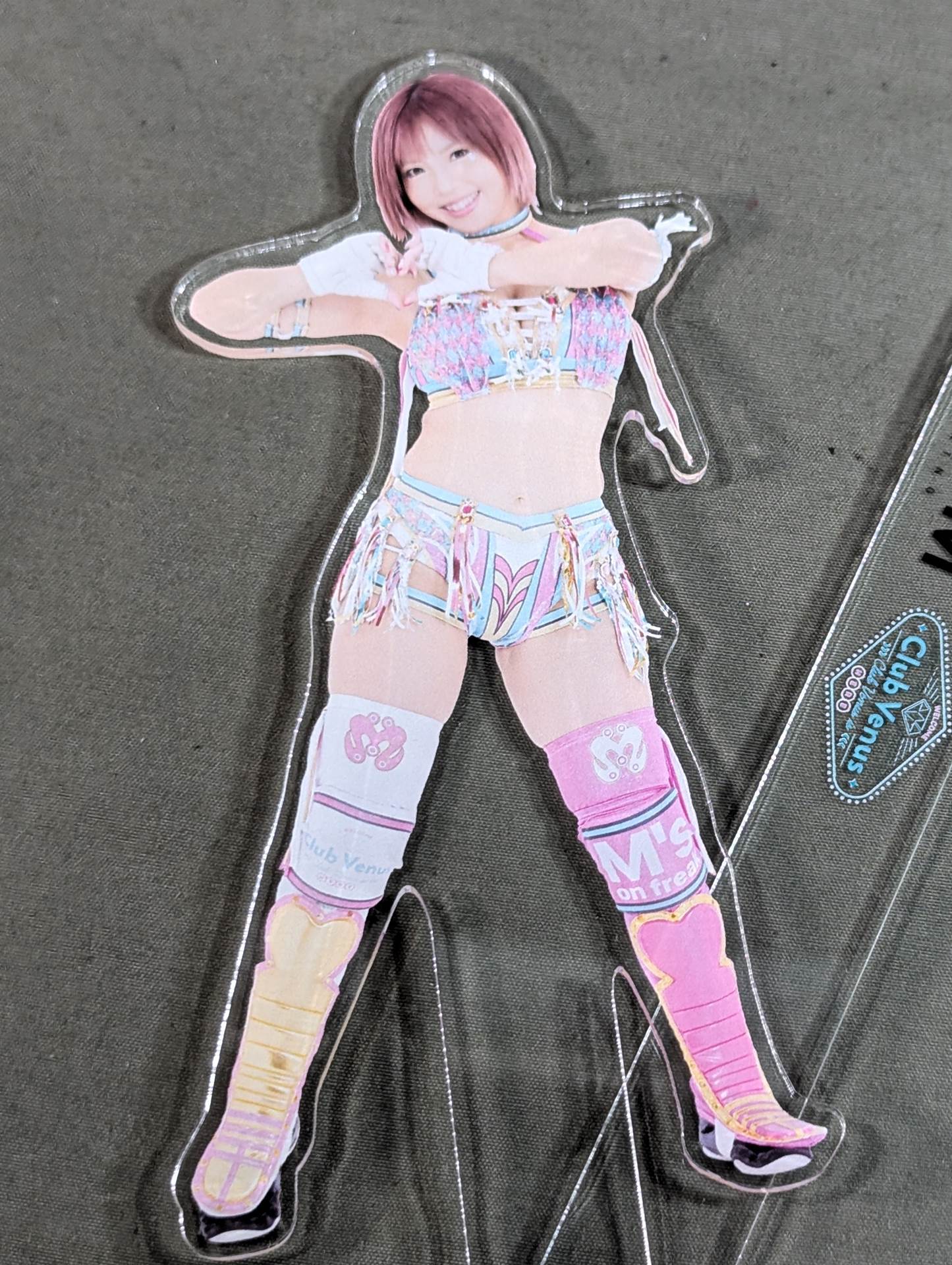 アクリルクロススタンド　白川未奈　STARDOM 中古】クリアファイル 白川未奈 A4クリアファイル 「STARDOM POP