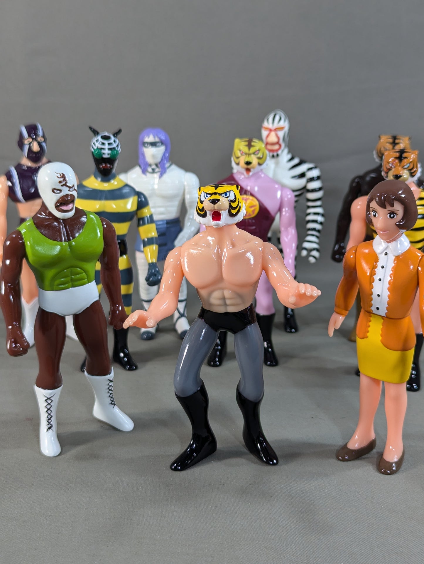 ★ Fully complete!! ★ Phantom Wrestler Edition Tiger Mask Figure Set