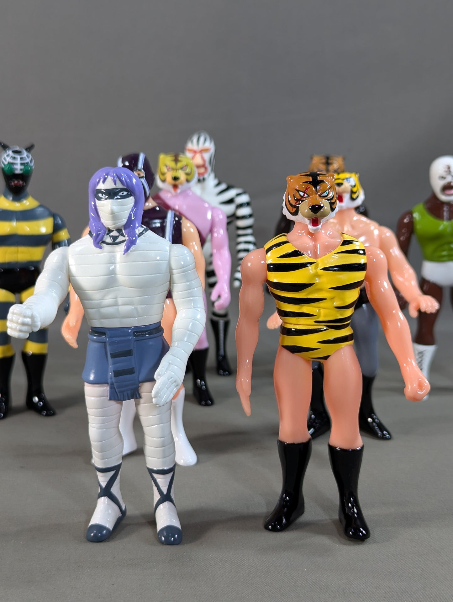 ★ Fully complete!! ★ Phantom Wrestler Edition Tiger Mask Figure Set