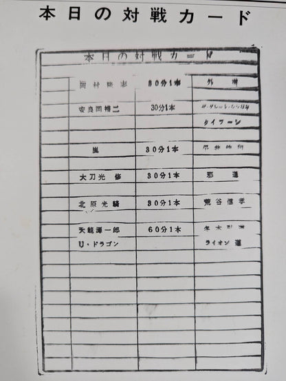 WAR / CHAMPION of R 1995年W.A.Rプロレス 最終シリーズ