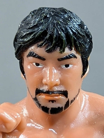 Kenta Kobashi  (Black Pants, Beard, Fighting Pose)