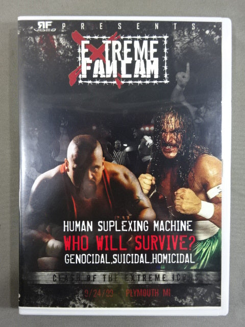 EXTREME FAN CAM 9/24/99 PLYMOUTH,MI ★CLASH OF THE EXTREME ICONS★