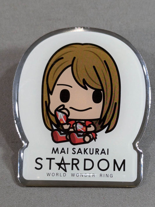 桜井まい ゆるスタ ランダムピンバッジ