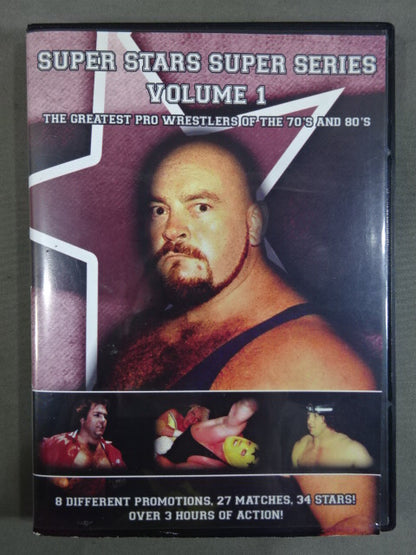 SUPER STARS SUPER SERIES VOLUME1 ★THE GREATEST PRO WRESTLERS OF THE 70’s AND 80’s★