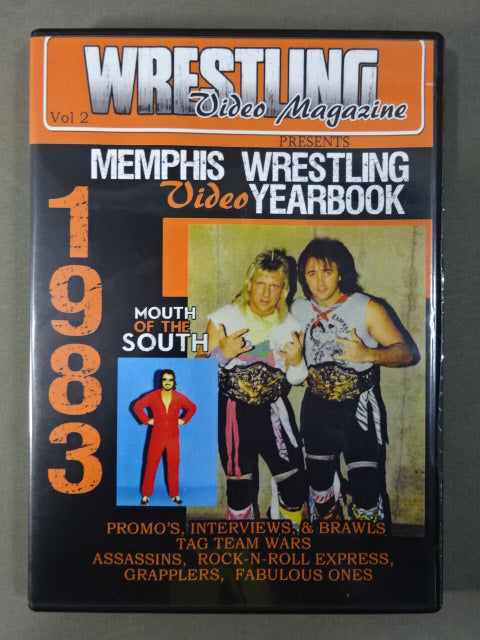 1983 MEMPHIS WRESTLING TV YEARBOOK VOL.2