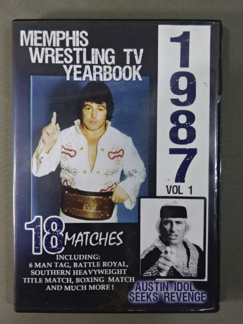 1987 MEMPHIS WRESTLING TV YEARBOOK VOL.1