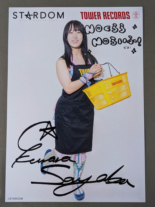 玖麗さやか スターダム×TOWER RECORDS 2024 ポートレート