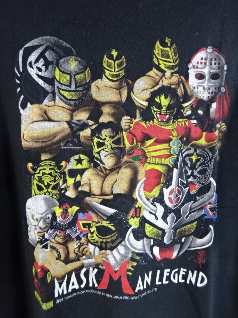 MASKMAN LEGEND Illustration T-Shirt