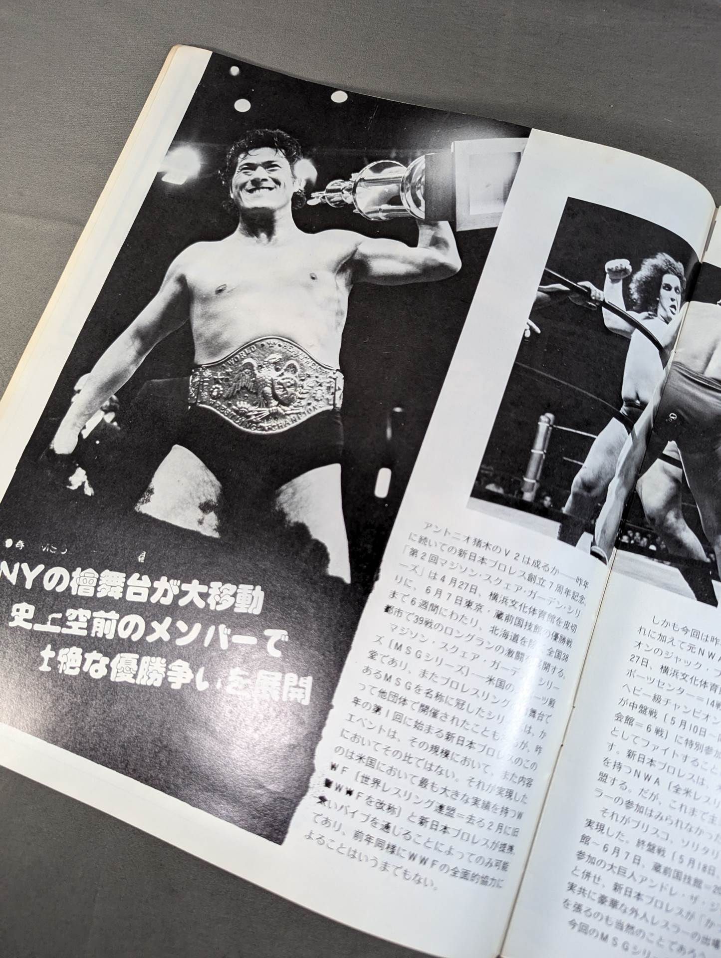 ★ Inoki vs Briscoe NWF Match ★ 79 2nd MSG Series