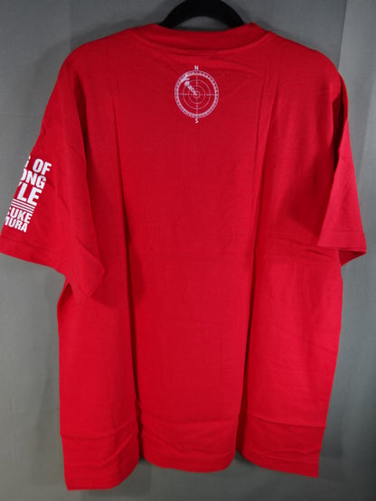 中邑真輔 YeaOh!×3 Tシャツ①(レッド)