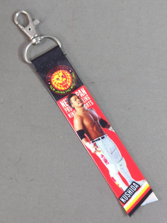 KUSHIDA ミニタペストリーキーホルダー