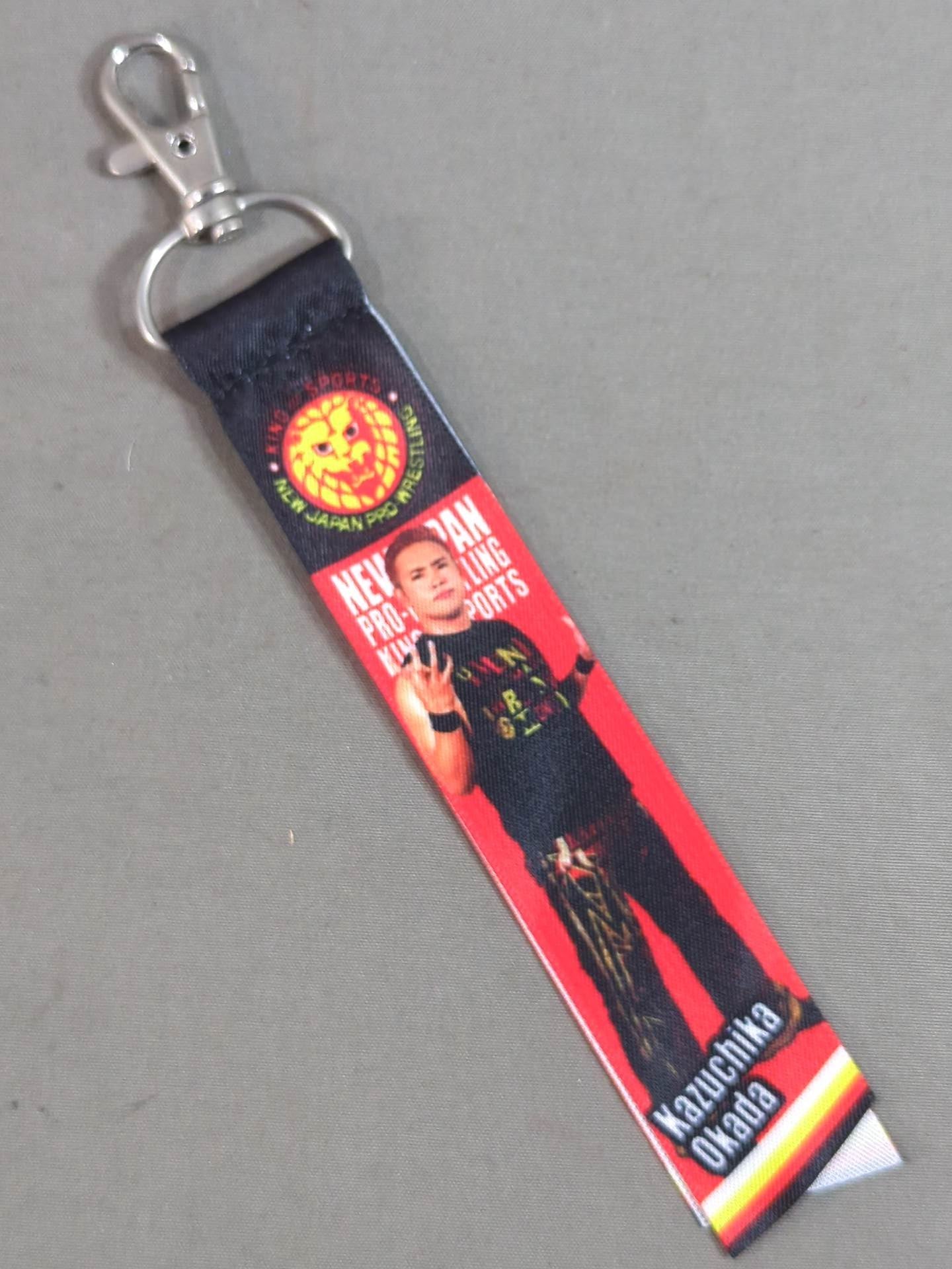 オカダ・カズチカ ミニタペストリーキーホルダー