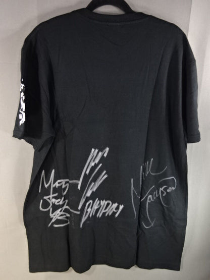 [Young Bucks &Adam Cole  hand signed autograph 】BULLET CLUB ARISING T-shirt