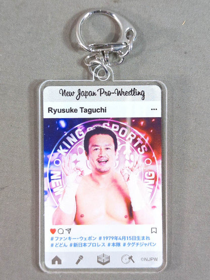 ★ New Japan Pro Wrestling Lottery 2020★ Taguchi Ryusuke  Acrylic Keychain