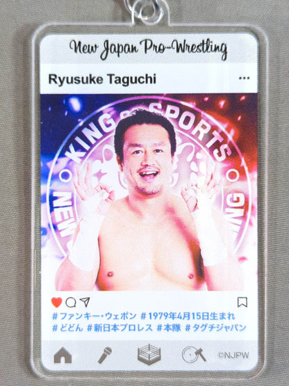 ★ New Japan Pro Wrestling Lottery 2020★ Taguchi Ryusuke  Acrylic Keychain