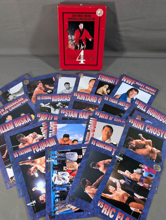 Antonio Inoki  Memorial Card Collection
