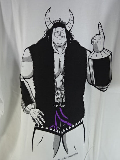 真壁刀義×バッファローマン Tシャツ(2024)