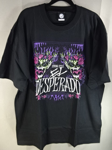 エル・デスペラード イラスト Tシャツ②(2023/ブラック)