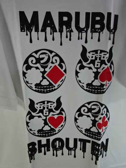 BUSHI×丸武商店 Tシャツ①(ホワイト)