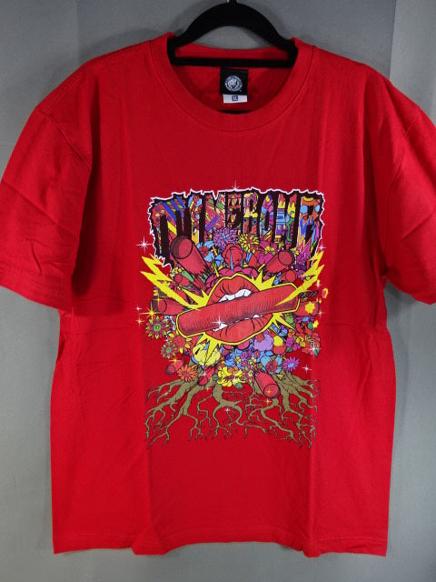 高橋ヒロム TIMEBOMB GOES BLOOM！ Tシャツ(レッド)