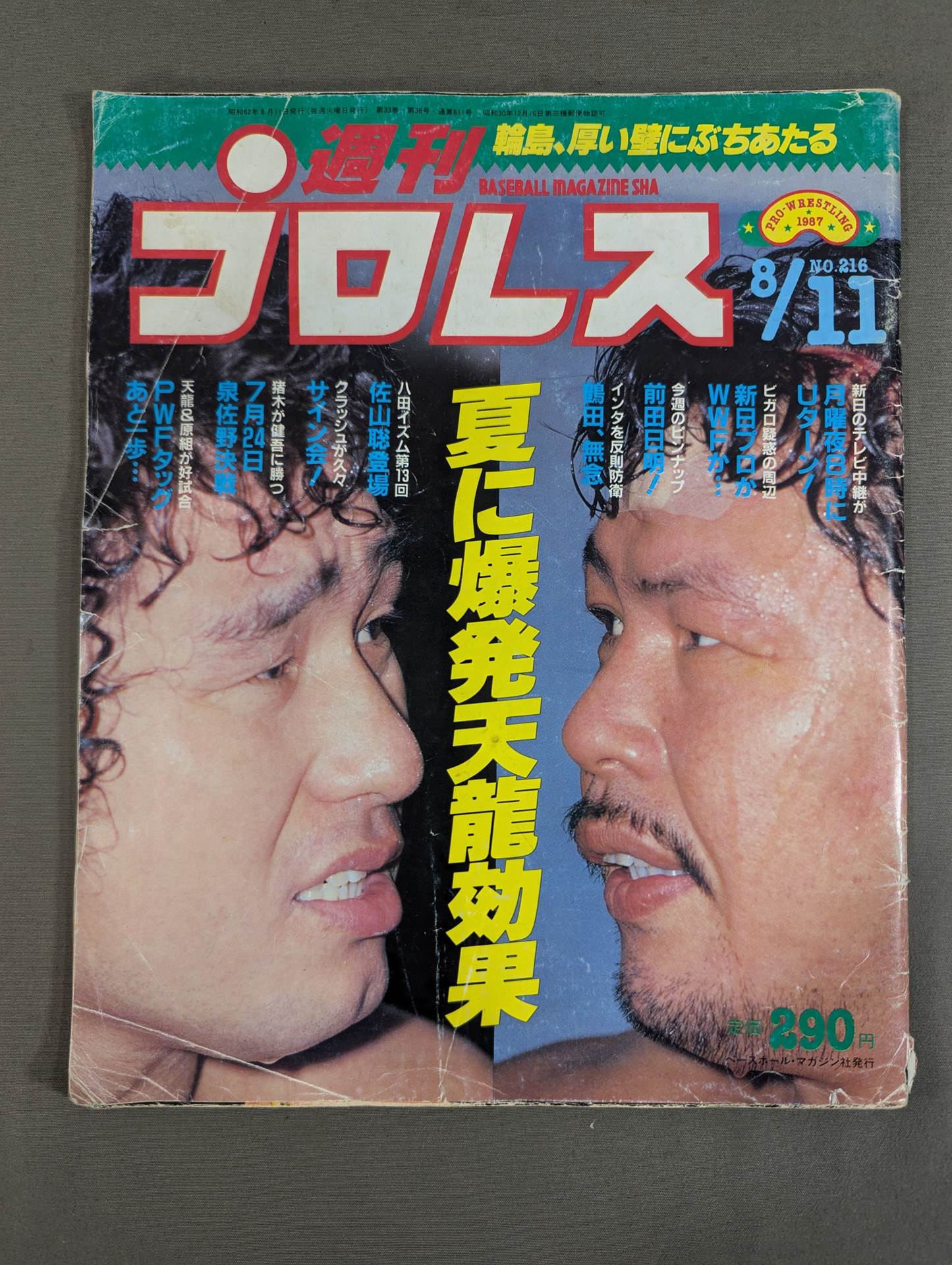 週刊プロレス216