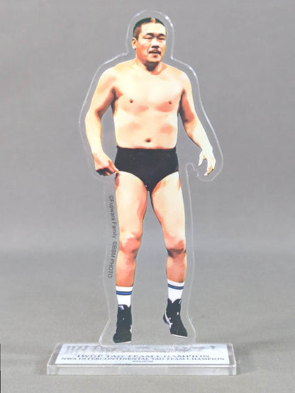 Yoshiaki Fujiwara  New Japan Pro Wrestling 50th Anniversary Legend Acrylic Stand (B)