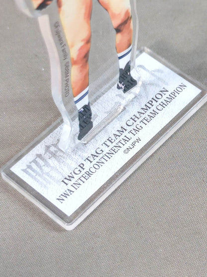 Yoshiaki Fujiwara  New Japan Pro Wrestling 50th Anniversary Legend Acrylic Stand (B)