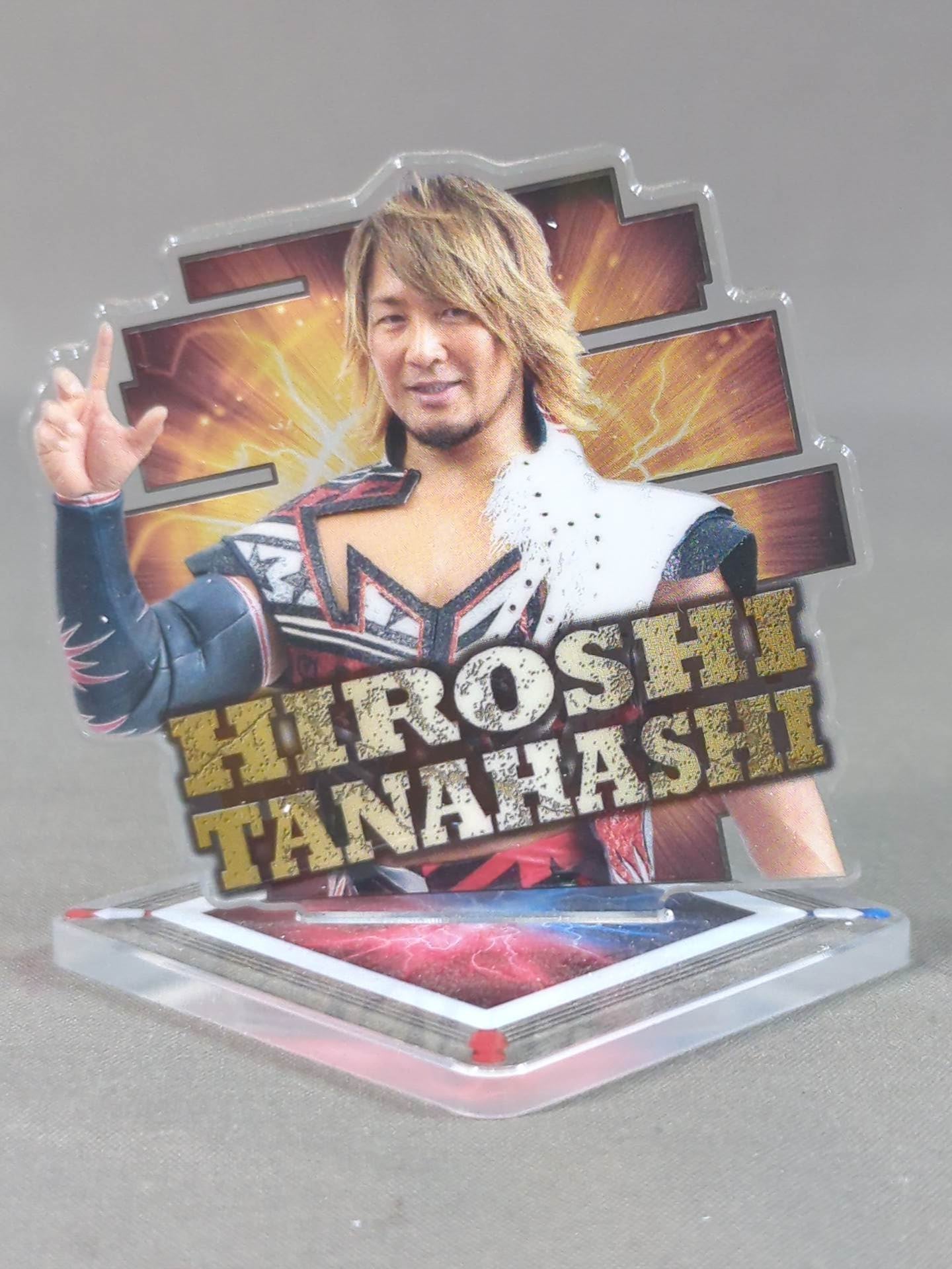 シンニチプレミアくじ　あたりBIGアクリルスタンド　棚橋弘至 新日本プロレス WRESTLE KINGDOM18くじ