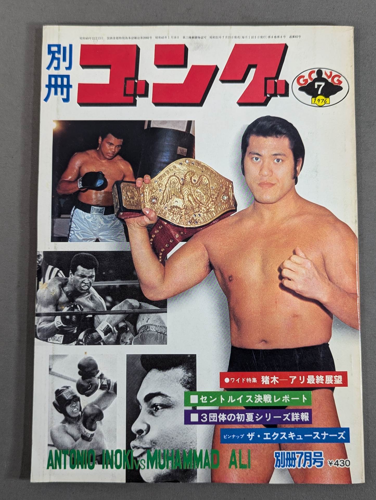 別冊ゴングVol.8 No.8 – 闘道館