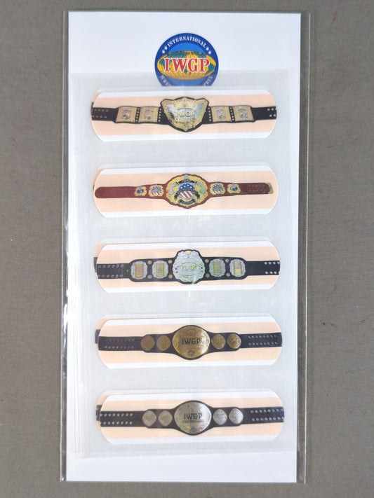 ★非売品★ 新日本プロレス チャンピオンベルト絆創膏