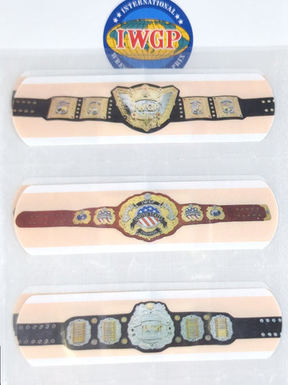 ★ ★ not sold in stores New Japan Pro Wrestling Champion Belt Plaster