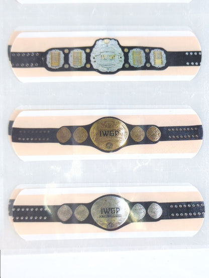★ ★ not sold in stores New Japan Pro Wrestling Champion Belt Plaster