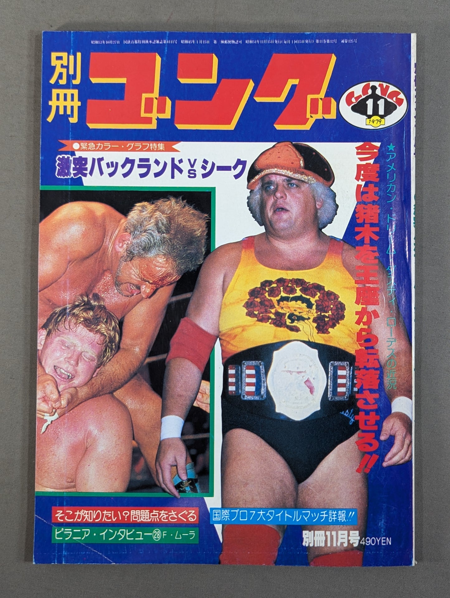 別冊ゴングVol.11 No.12