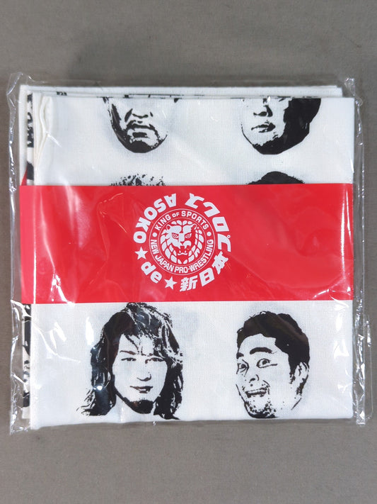 ★ASOKO de New Japan Pro Wrestling Buggy ★ Pattern Handkerchief