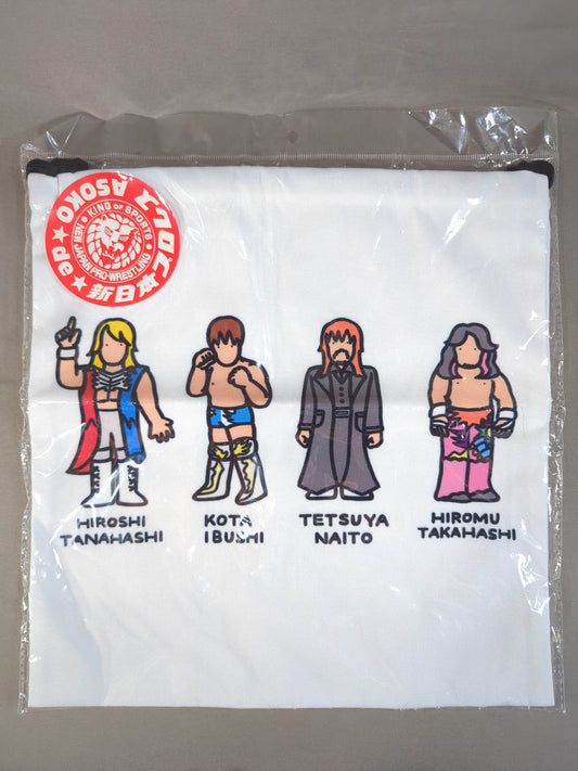★ASOKO de 新日本プロレス★ イラスト巾着