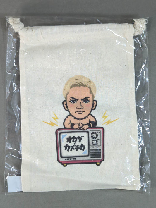 ★ Retro version ★ Kazuchika Okada Moba Gacha drawstring