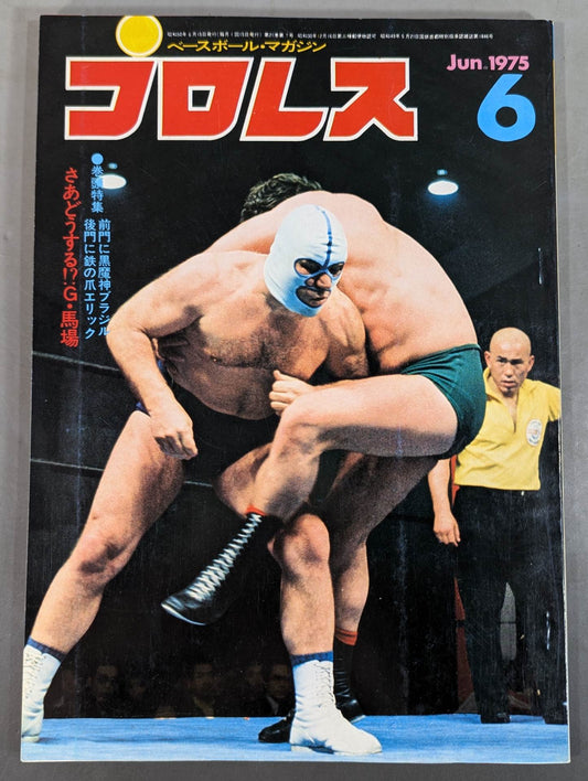 月刊プロレス 1975年6月号