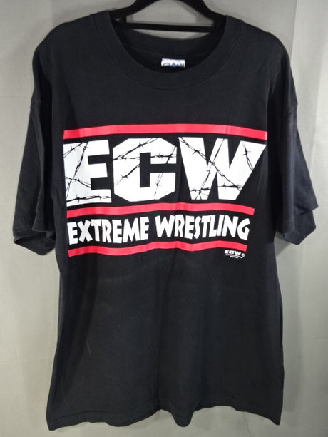 ECW  ロゴ Tシャツ⑦(ブラック)