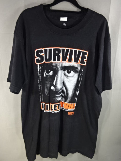 タズ SURVIVE IF I LET YOU!! Tシャツ(ECW)