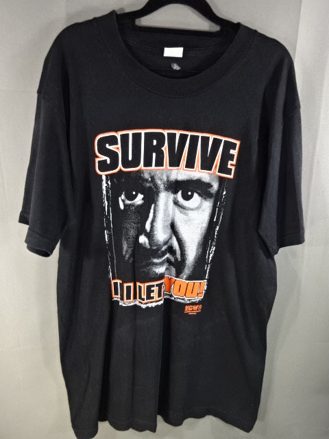 タズ SURVIVE IF I LET YOU!! Tシャツ(ECW)