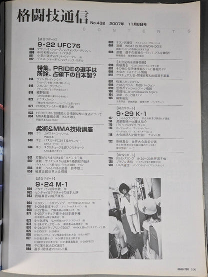 Martial Arts Communication 432