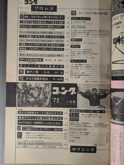 月刊ゴングVol.5 No.7