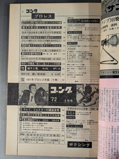 月刊ゴングVol.5 No.5