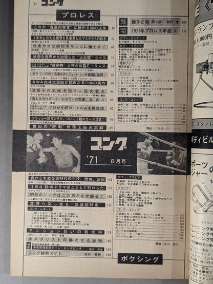 月刊ゴングVol.4 No.8