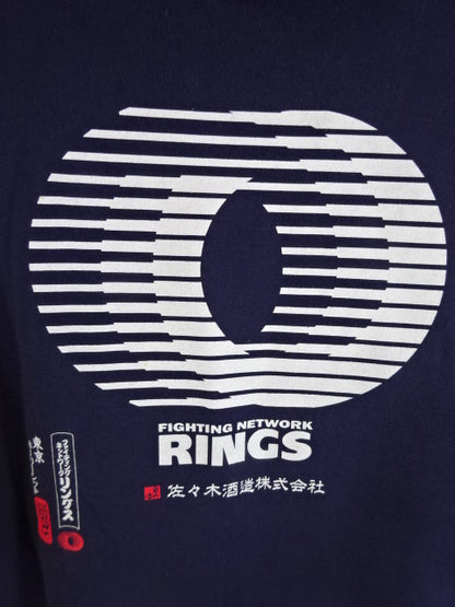 前田日明×佐々木酒造 Tシャツ①(ネイビー)